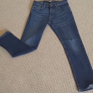 Mens Hollister slim straight jeans 28x30
